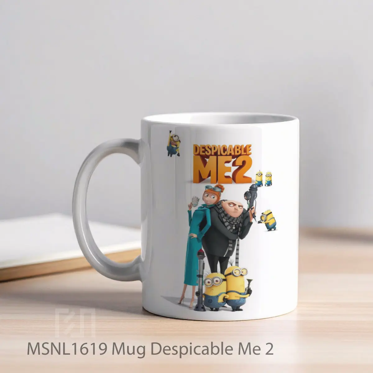 Mug Despicable Me 2 Gelas Keramik Tema Film MSNL1619 - Tampak Kiri