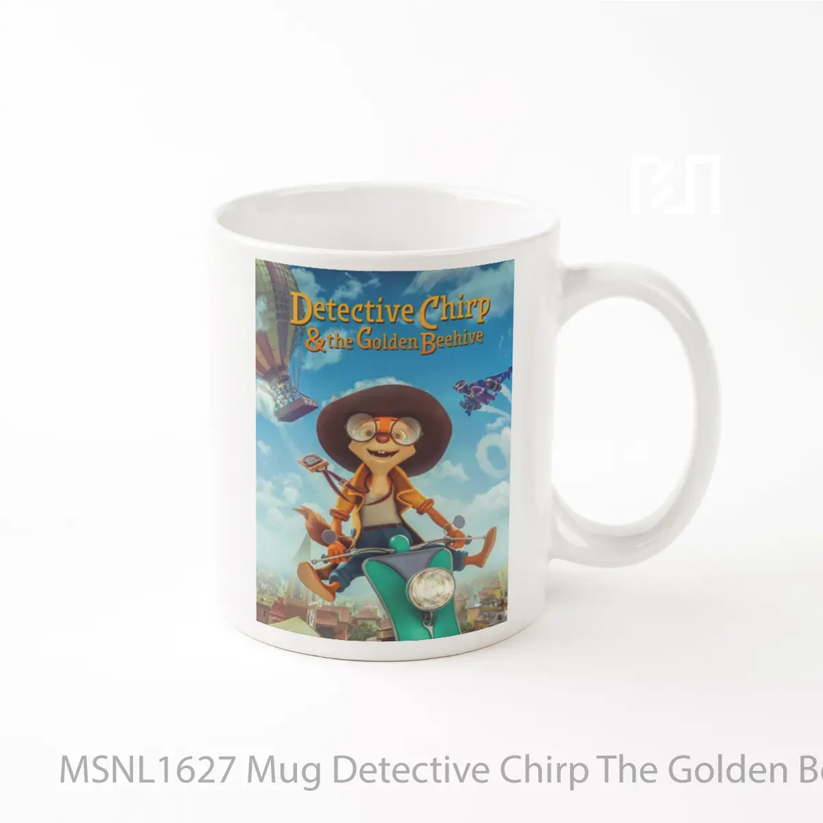 Mug Detective Chirp The Golden Beehive Gelas Keramik Tema Film MSNL1627