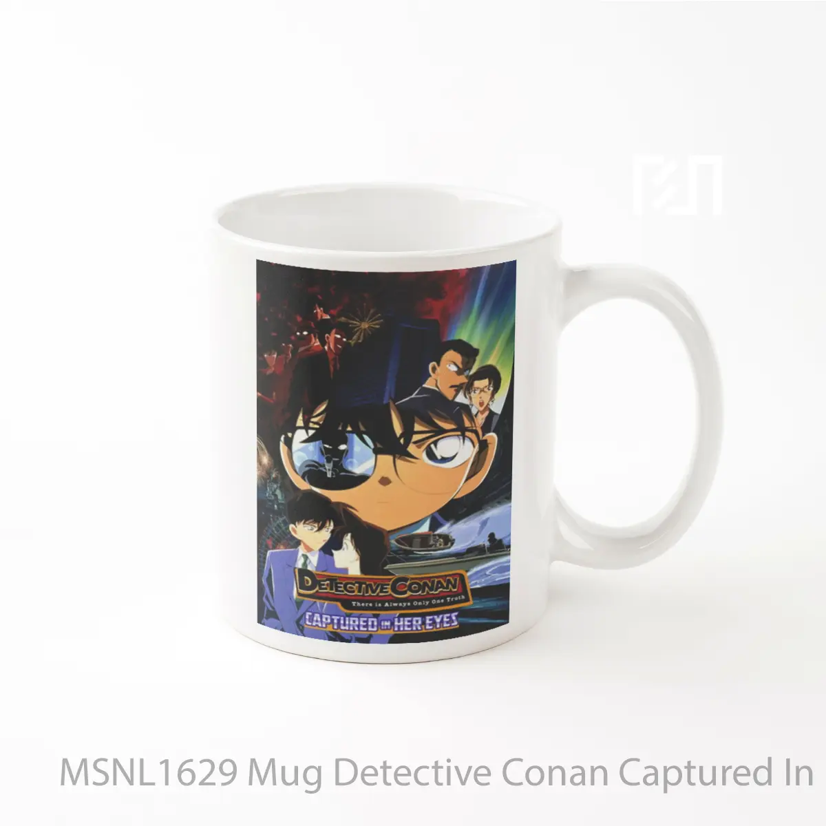Mug Detective Conan Captured In Her Eyes Gelas Keramik Tema Film MSNL1629