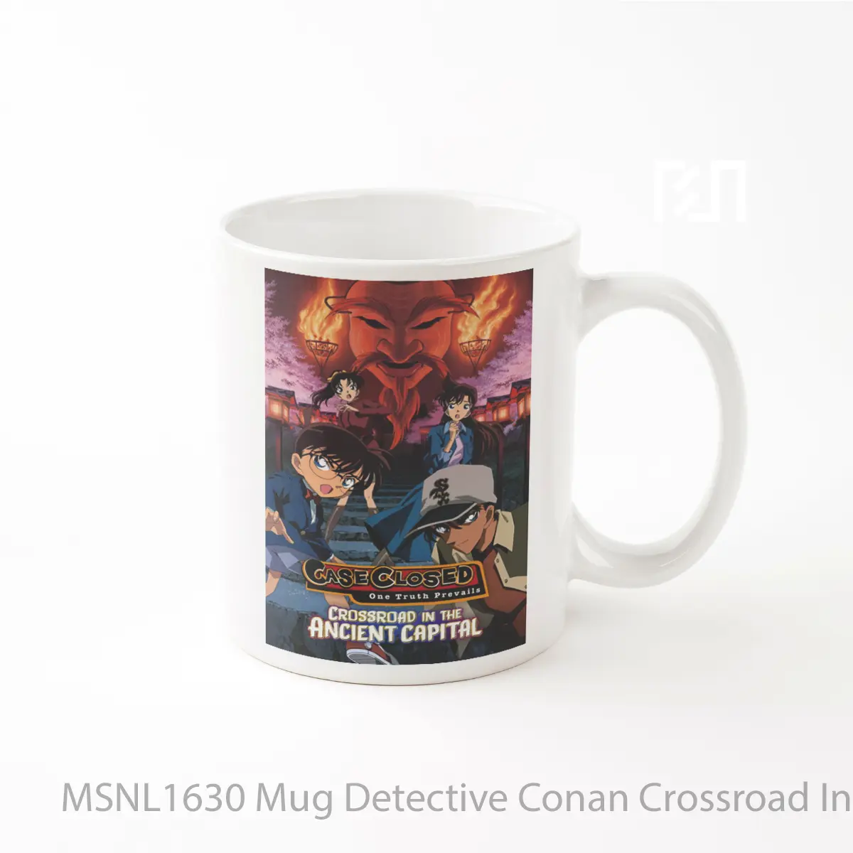 Mug Detective Conan Crossroad In The Ancient Capital Gelas Keramik Tema Film MSNL1630