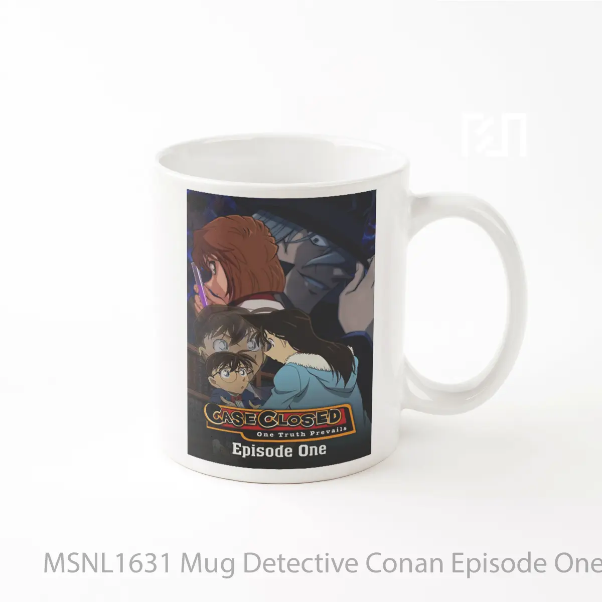 Mug Detective Conan Episode One The Great Detective Turned Small Gelas Keramik Tema Film MSNL1631