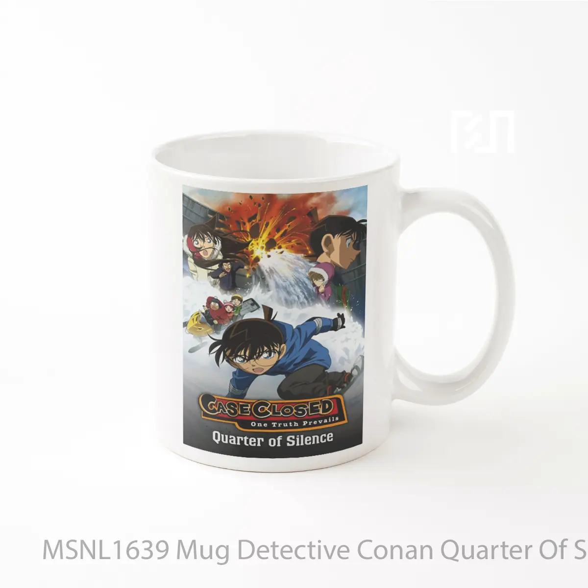 Mug Detective Conan Quarter Of Silence Gelas Keramik Tema Film MSNL1639