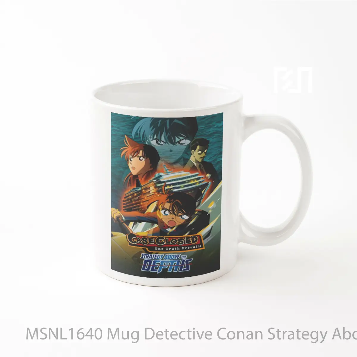 Mug Detective Conan Strategy Above The Depths Gelas Keramik Tema Film MSNL1640
