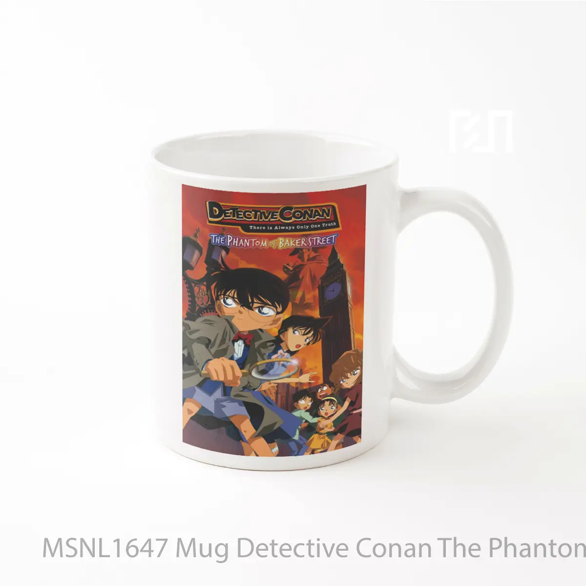 Mug Detective Conan The Phantom Of Baker Street Gelas Keramik Tema Film MSNL1647