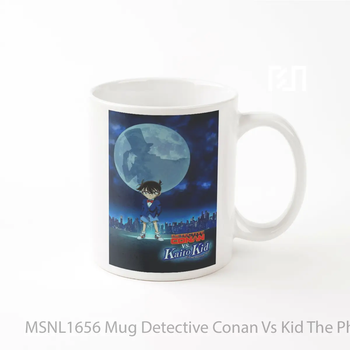 Mug Detective Conan Vs Kid The Phantom Thief Gelas Keramik Tema Film MSNL1656