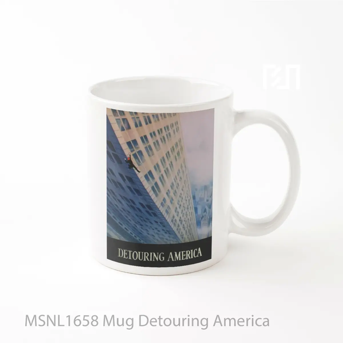 Mug Detouring America Gelas Keramik Tema Film MSNL1658