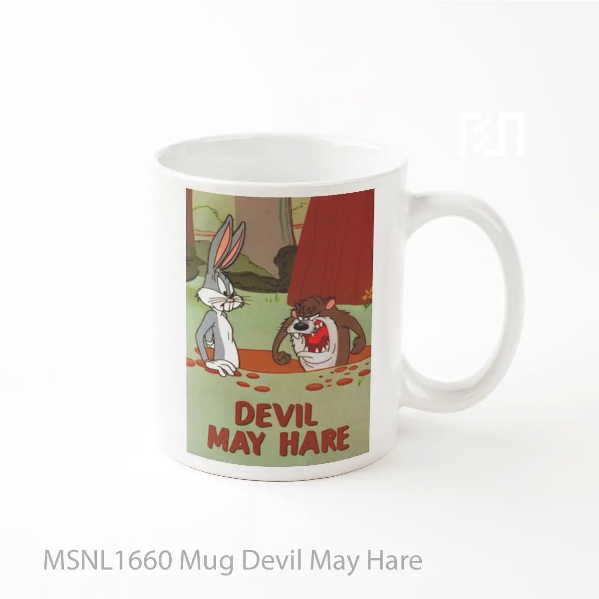 Mug Devil May Hare Gelas Keramik Tema Film MSNL1660