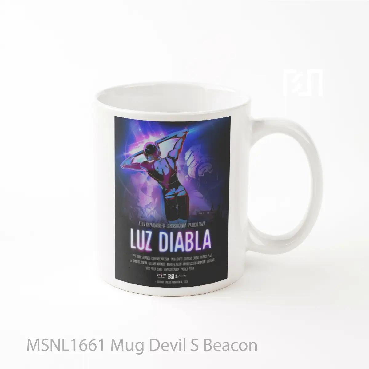 Mug Devil S Beacon Gelas Keramik Tema Film MSNL1661