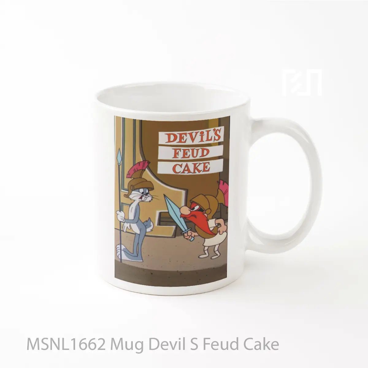 Mug Devil S Feud Cake Gelas Keramik Tema Film MSNL1662