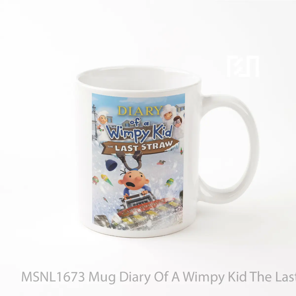 Mug Diary Of A Wimpy Kid The Last Straw Gelas Keramik Tema Film MSNL1673