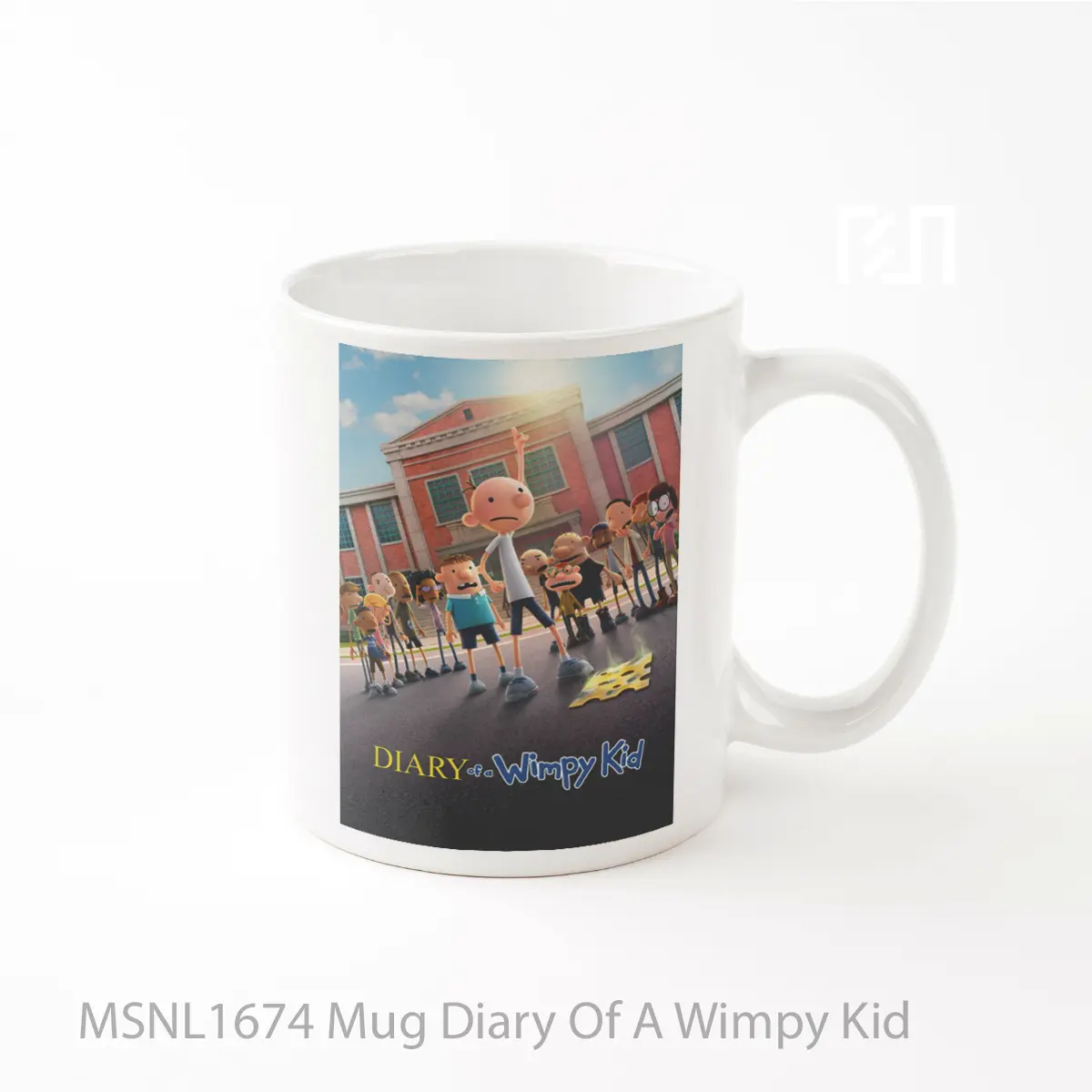 Mug Diary Of A Wimpy Kid Gelas Keramik Tema Film MSNL1674