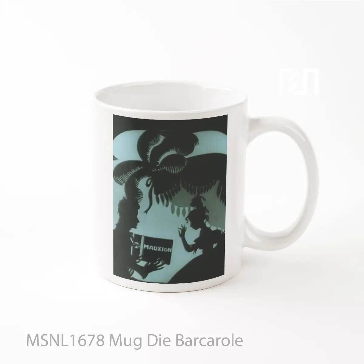 Mug Die Barcarole Gelas Keramik Tema Film MSNL1678