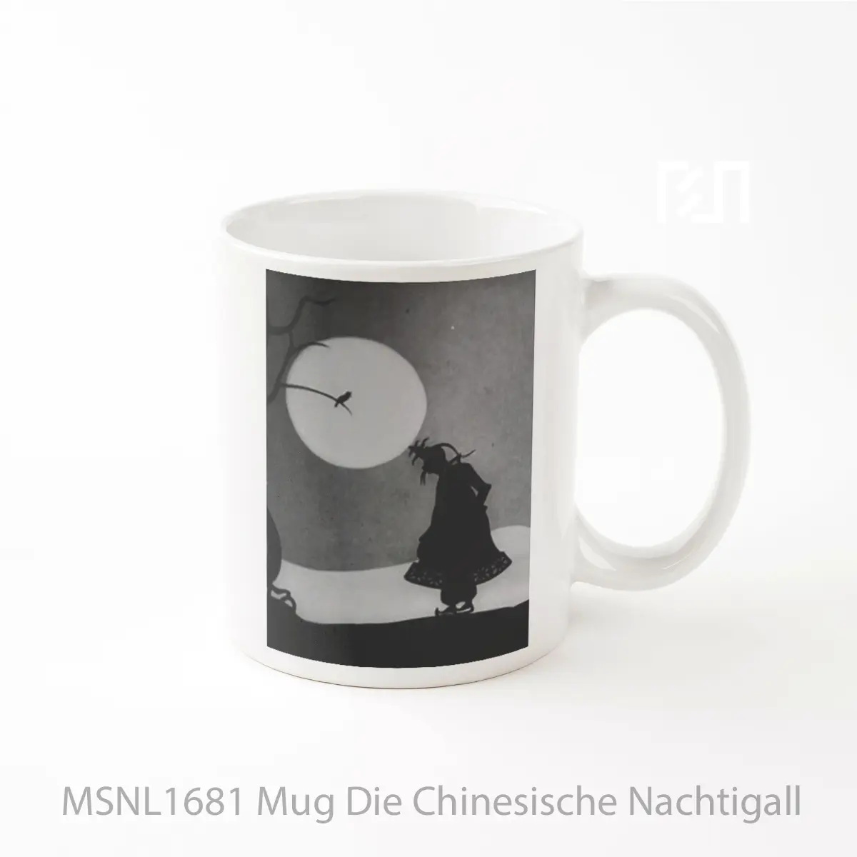 Mug Die Chinesische Nachtigall Gelas Keramik Tema Film MSNL1681