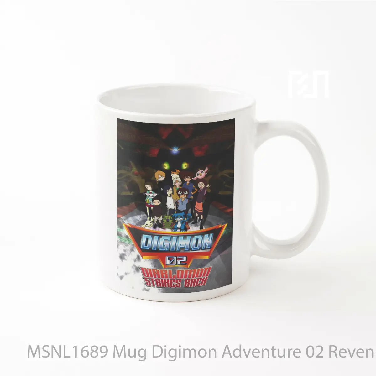 Mug Digimon Adventure 02 Revenge Of Diaboromon Gelas Keramik Tema Film MSNL1689
