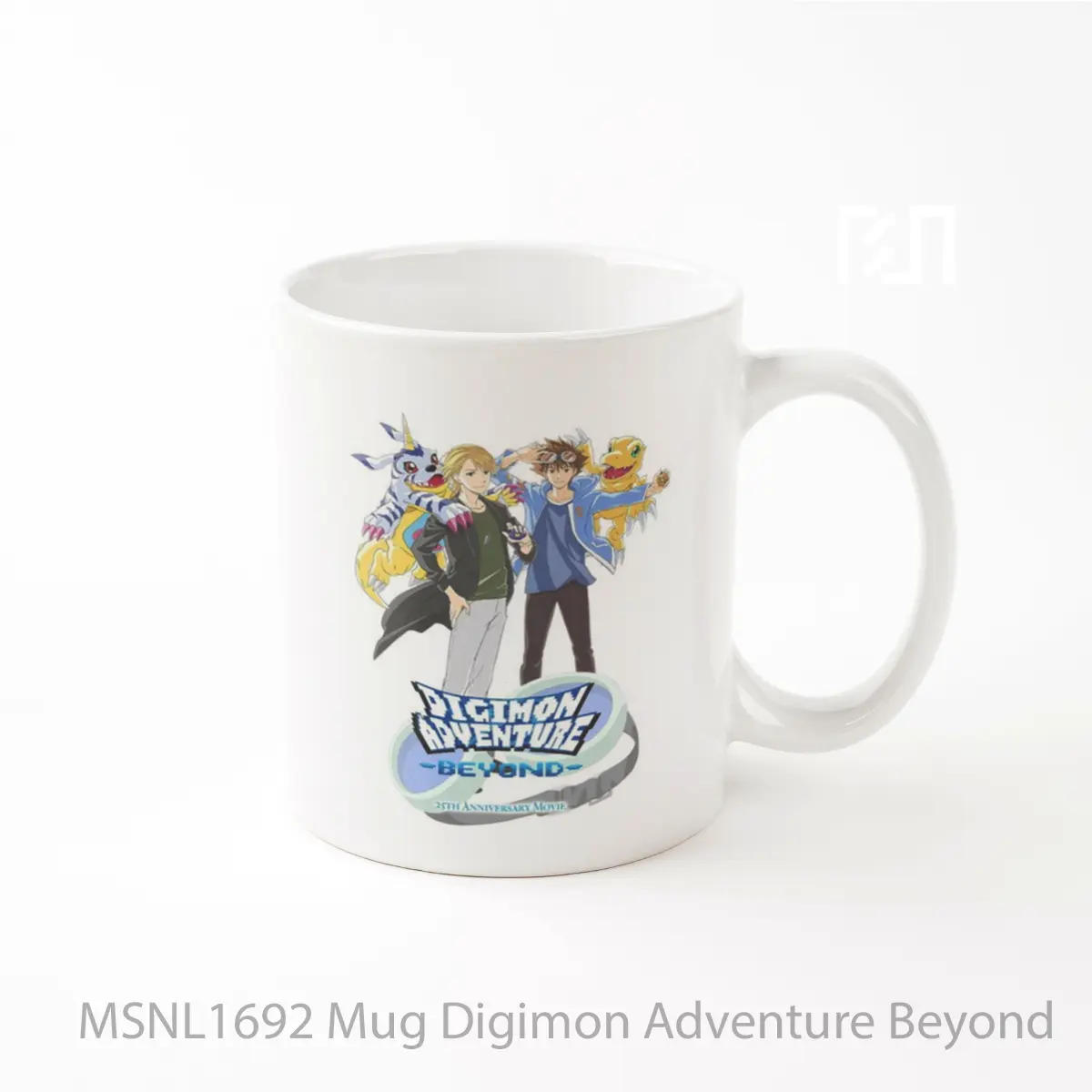 Mug Digimon Adventure Beyond Gelas Keramik Tema Film MSNL1692