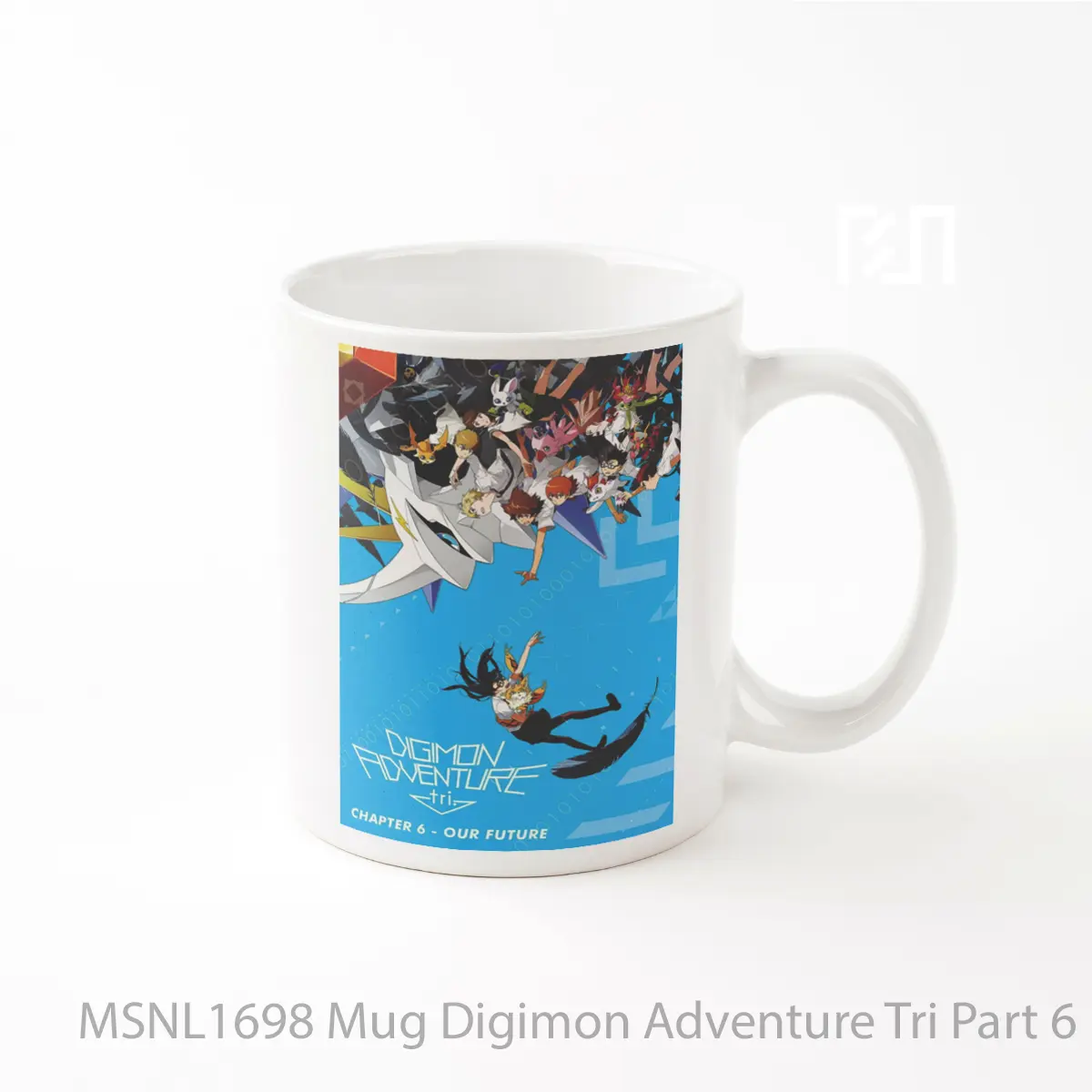 Mug Digimon Adventure Tri Part 6 Future Gelas Keramik Tema Film MSNL1698