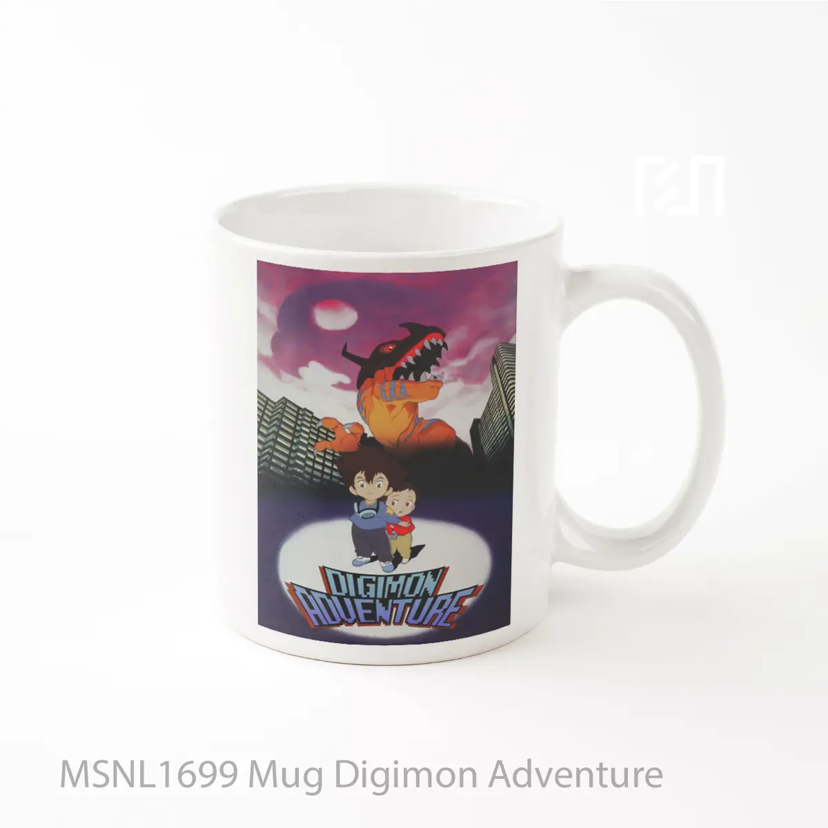 Mug Digimon Adventure Gelas Keramik Tema Film MSNL1699