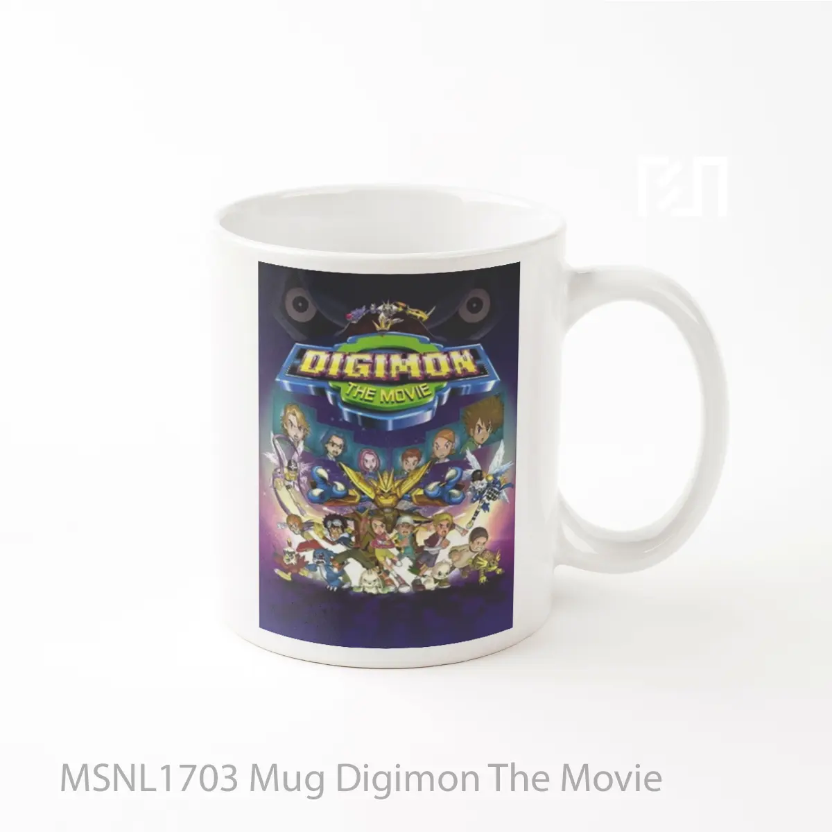 Mug Digimon The Movie Gelas Keramik Tema Film MSNL1703