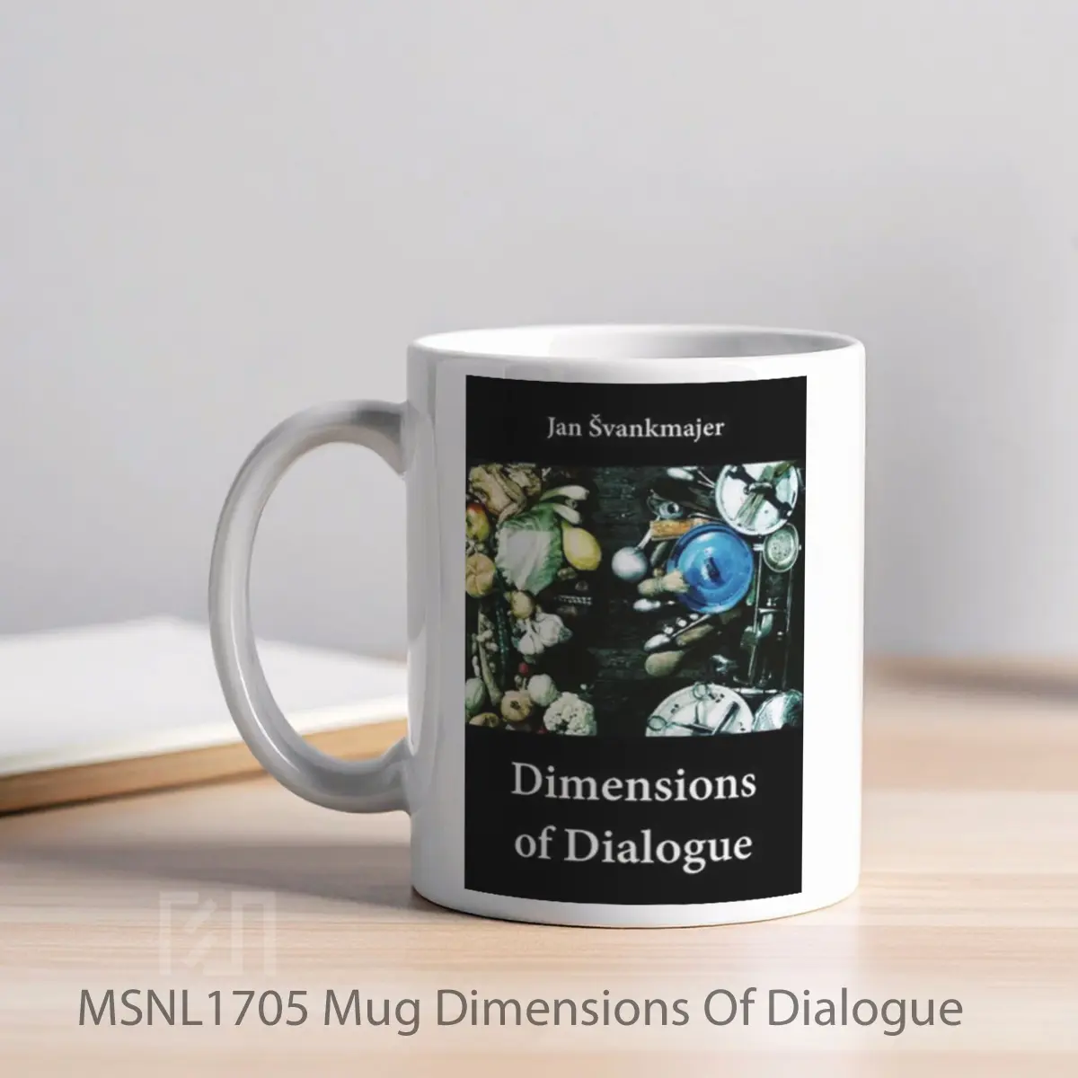 Mug Dimensions Of Dialogue Gelas Keramik Tema Film MSNL1705 - Tampak Kiri