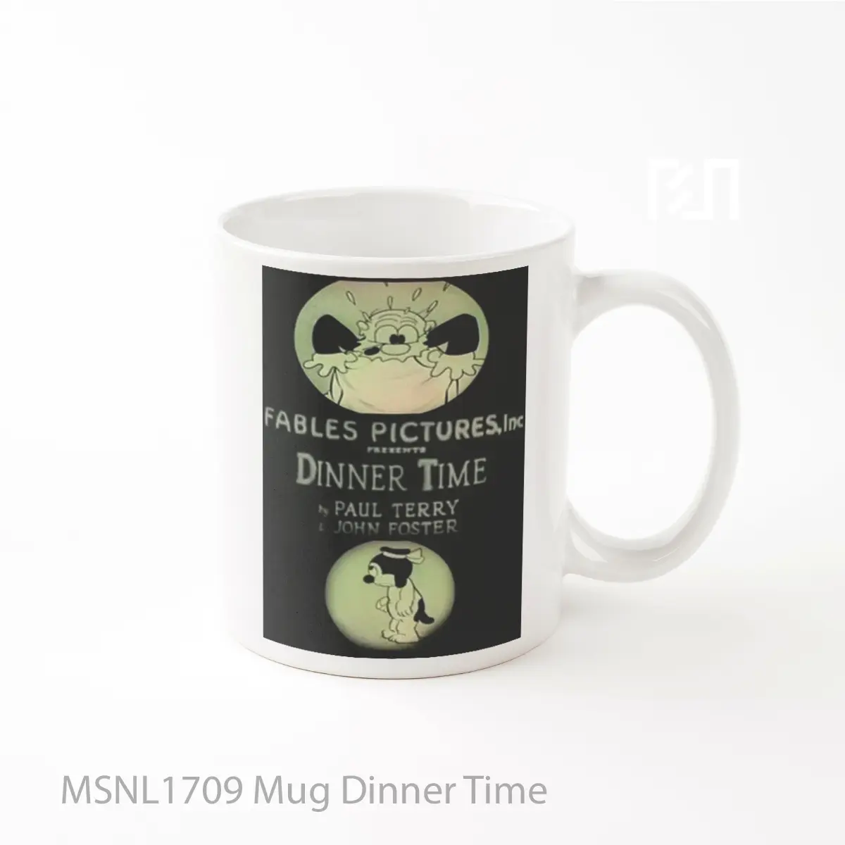 Mug Dinner Time Gelas Keramik Tema Film MSNL1709