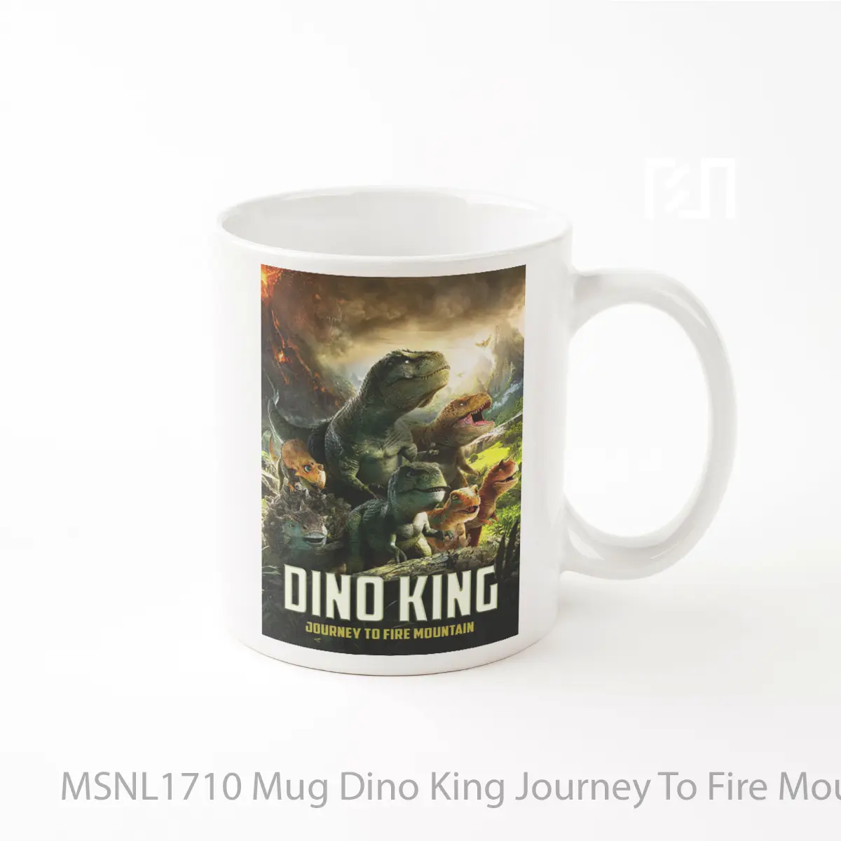 Mug Dino King Journey To Fire Mountain Gelas Keramik Tema Film MSNL1710