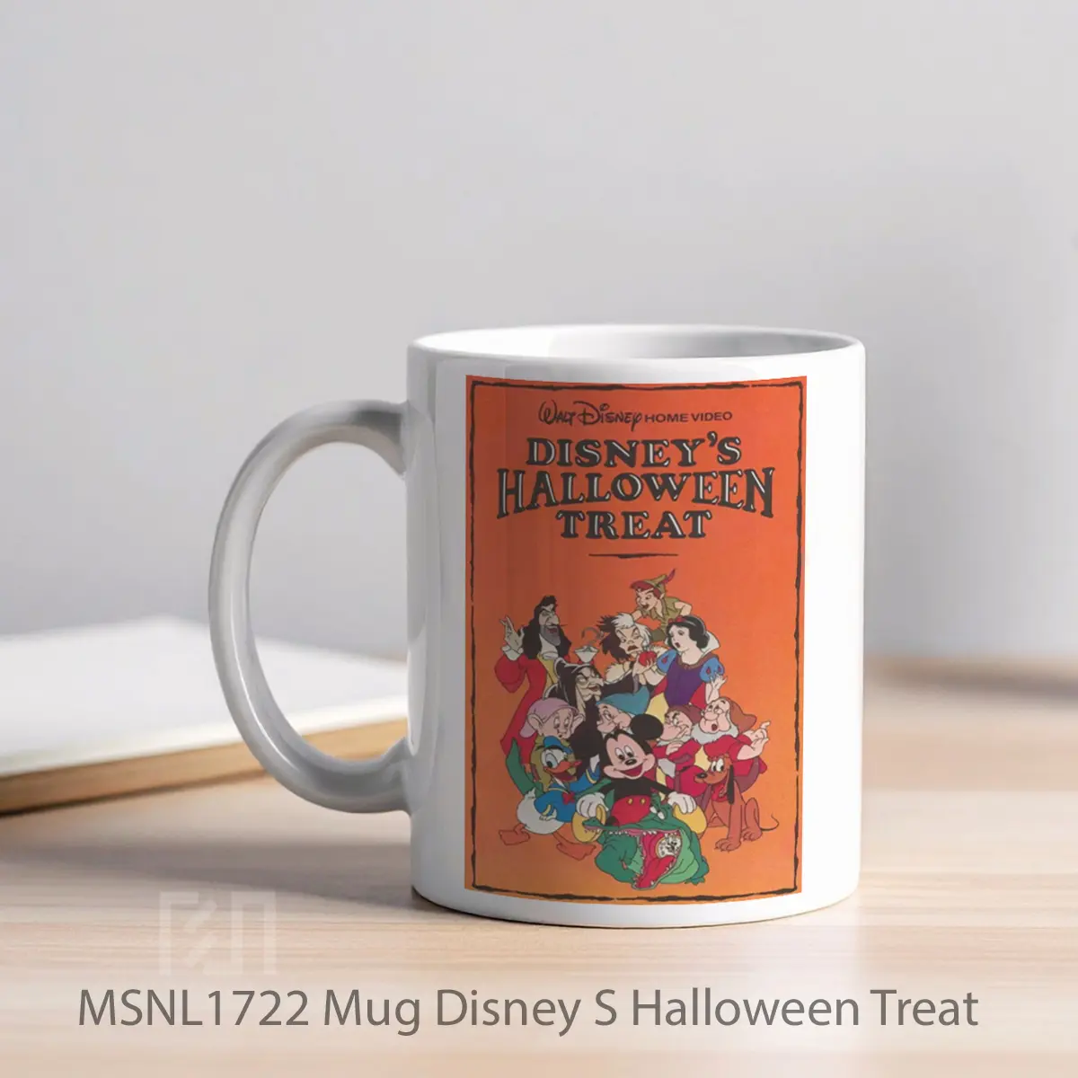 Mug Disney S Halloween Treat Gelas Keramik Tema Film MSNL1722 - Tampak Kiri