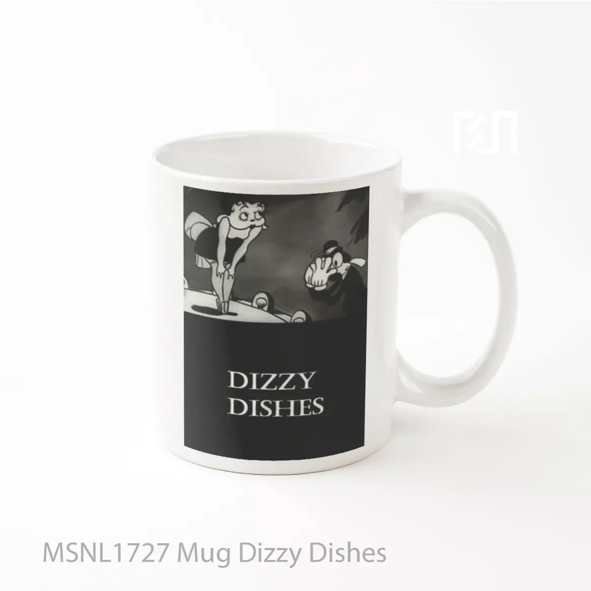 Mug Dizzy Dishes Gelas Keramik Tema Film MSNL1727