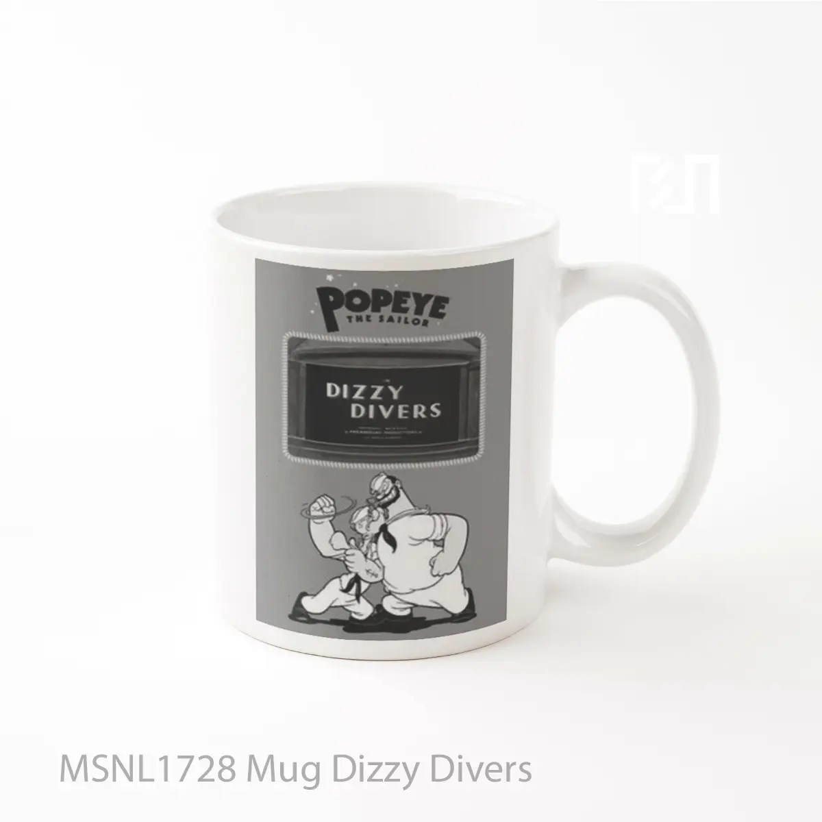 Mug Dizzy Divers Gelas Keramik Tema Film MSNL1728