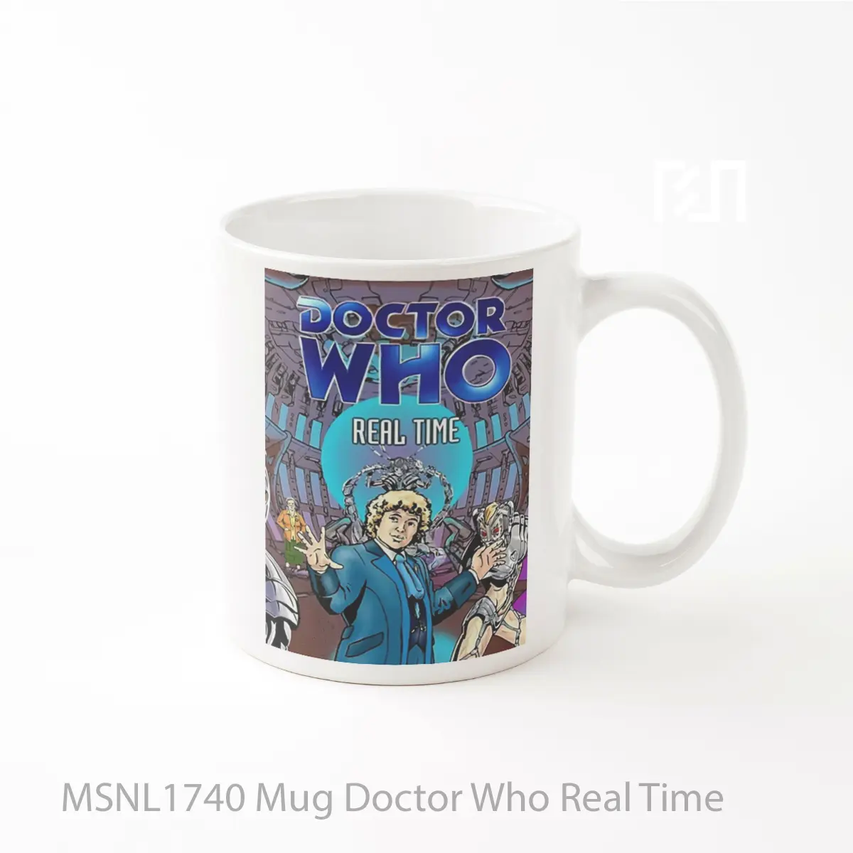 Mug Doctor Who Real Time Gelas Keramik Tema Film MSNL1740