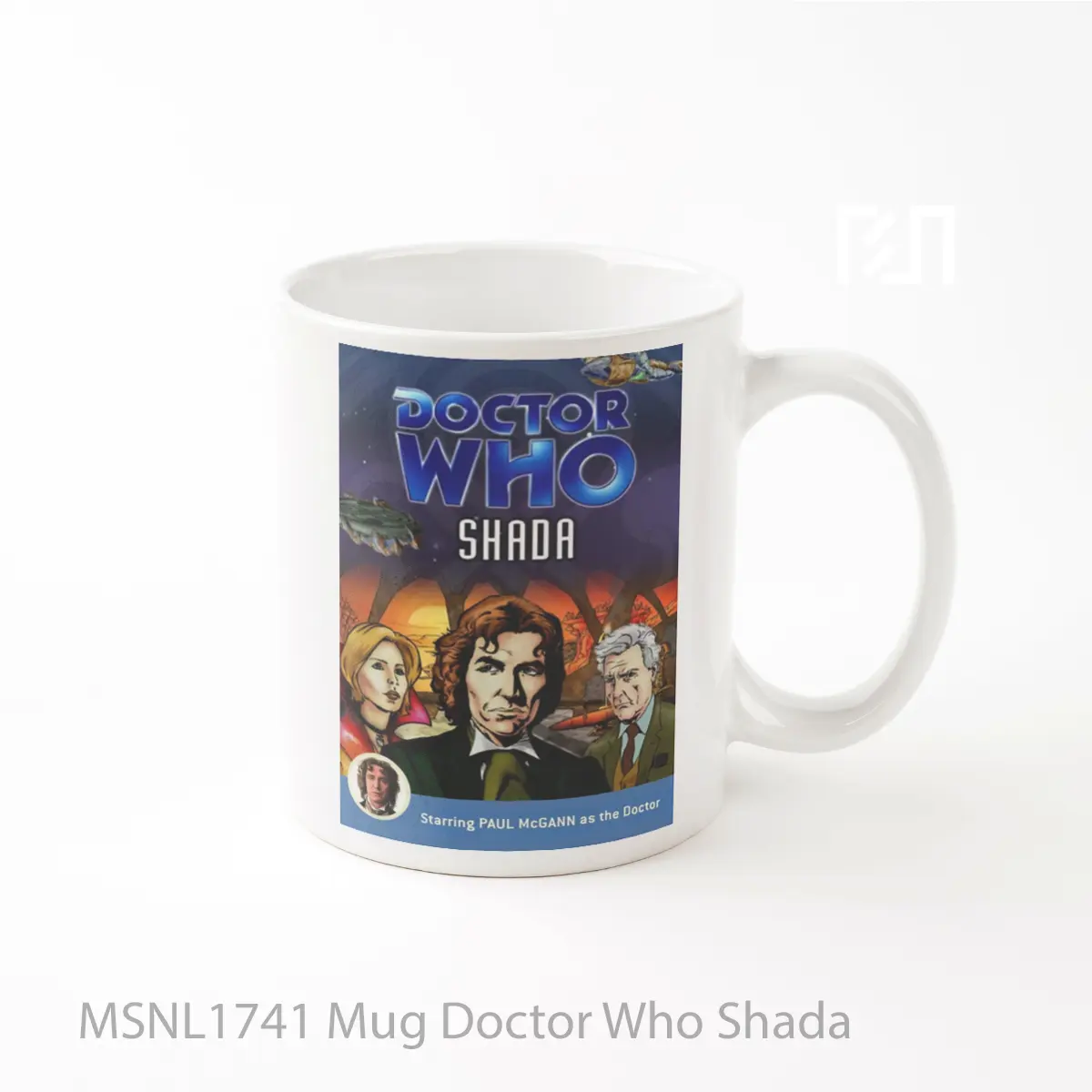 Mug Doctor Who Shada Gelas Keramik Tema Film MSNL1741