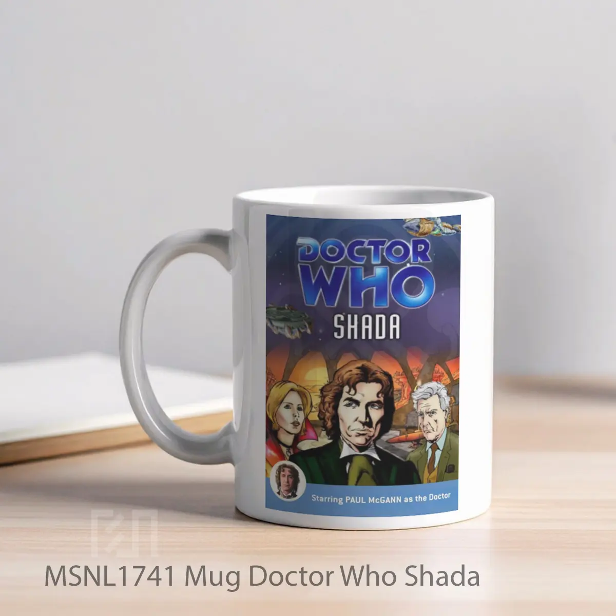 Mug Doctor Who Shada Gelas Keramik Tema Film MSNL1741 - Tampak Kiri