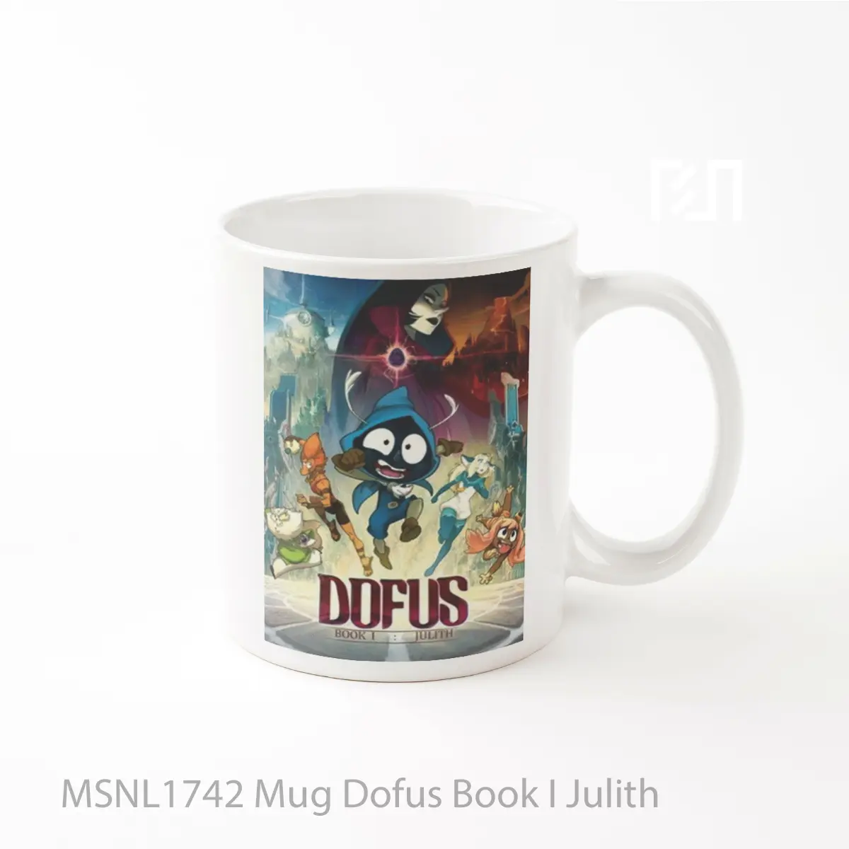 Mug Dofus Book I Julith Gelas Keramik Tema Film MSNL1742