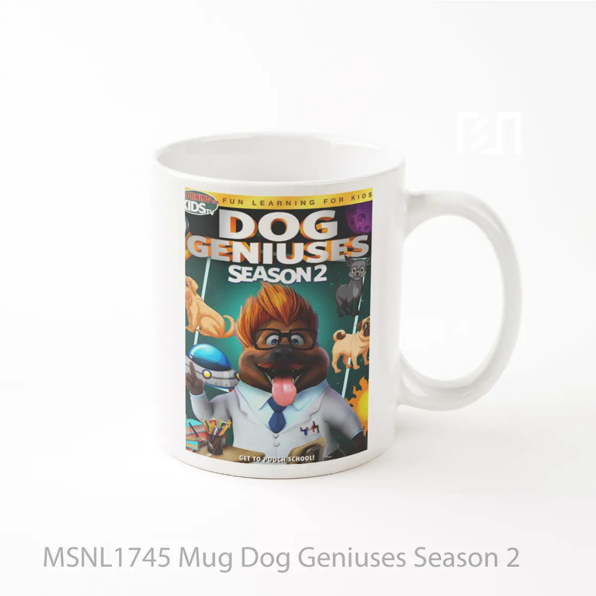 Mug Dog Geniuses Season 2 Gelas Keramik Tema Film MSNL1745