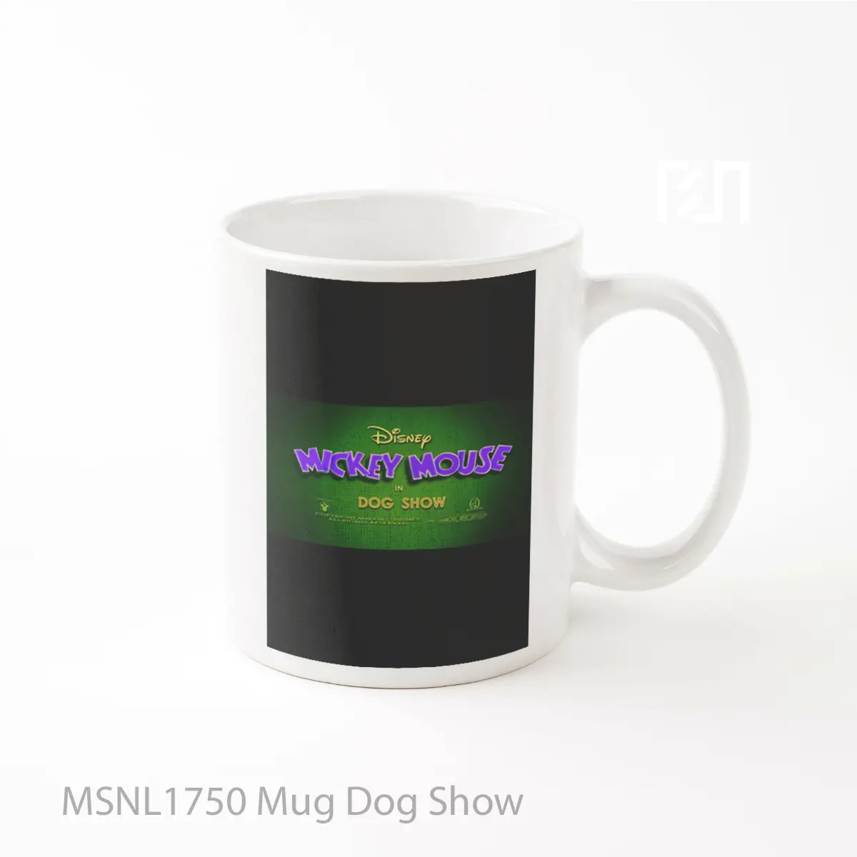 Mug Dog Show Gelas Keramik Tema Film MSNL1750