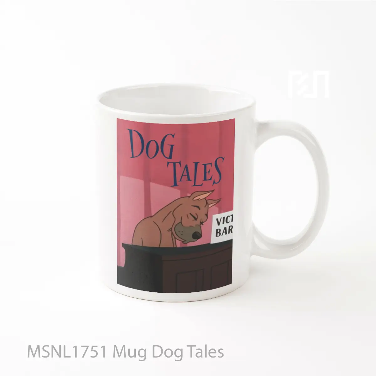 Mug Dog Tales Gelas Keramik Tema Film MSNL1751