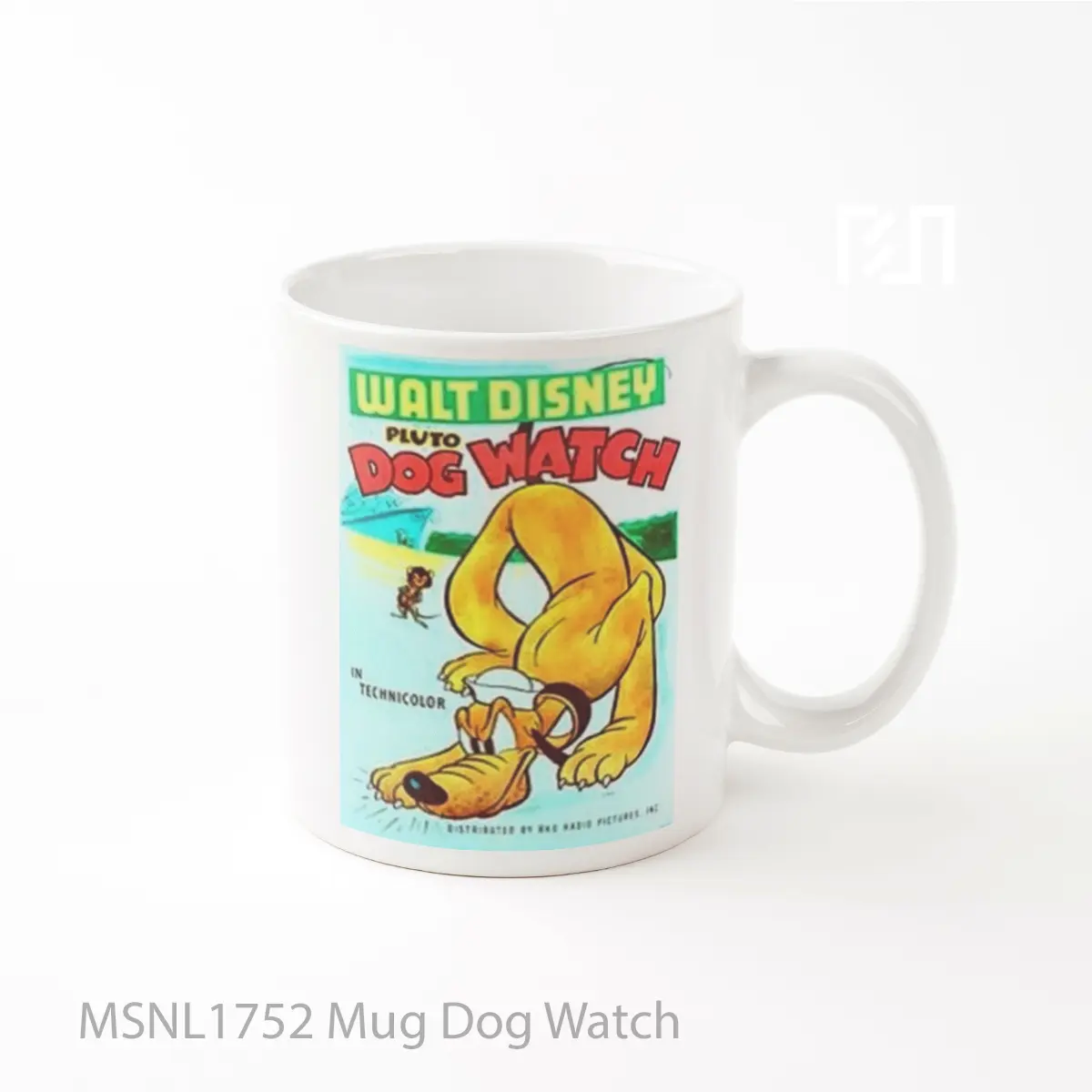 Mug Dog Watch Gelas Keramik Tema Film MSNL1752
