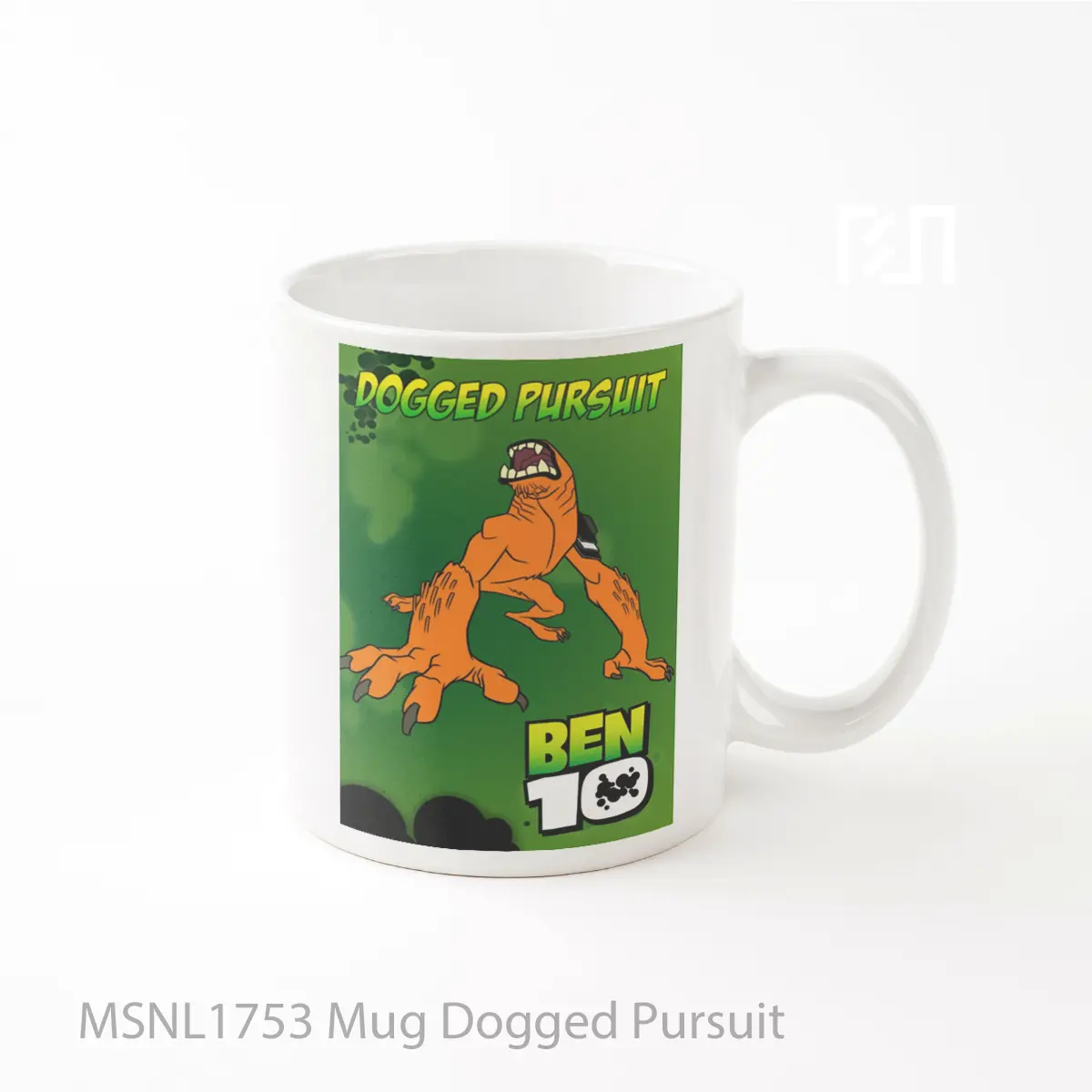 Mug Dogged Pursuit Gelas Keramik Tema Film MSNL1753
