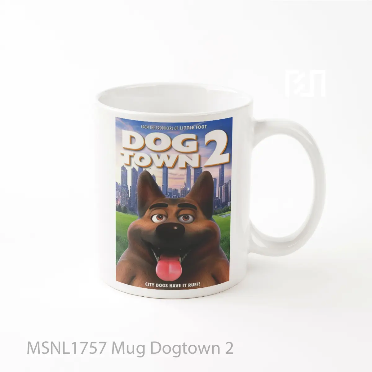 Mug Dogtown 2 Gelas Keramik Tema Film MSNL1757