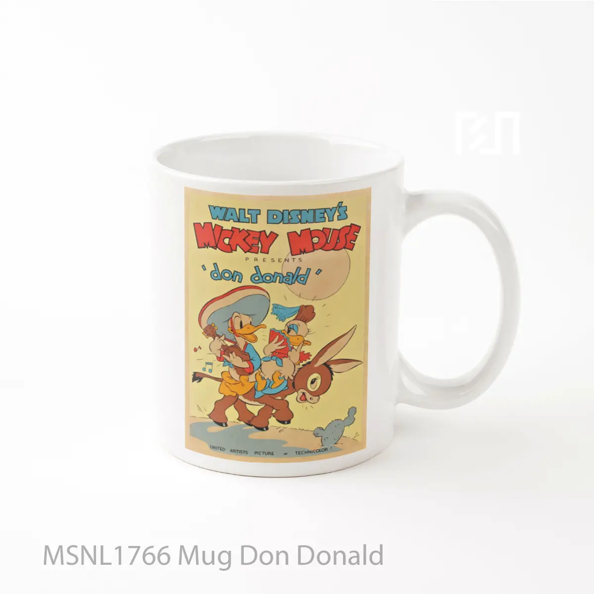 Mug Don Donald Gelas Keramik Tema Film MSNL1766