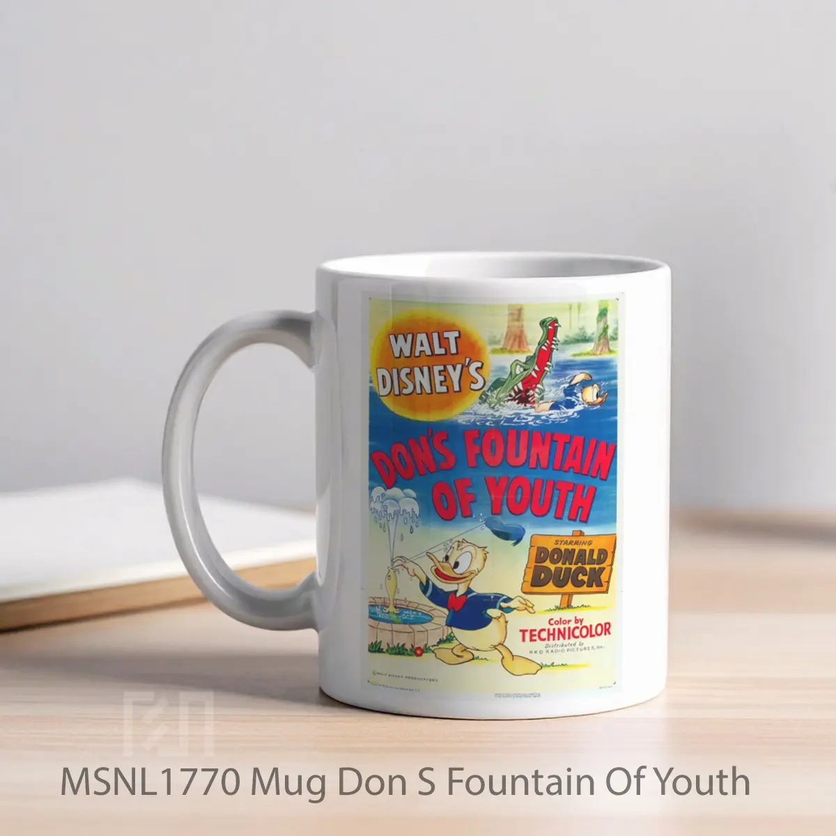 Mug Don S Fountain Of Youth Gelas Keramik Tema Film MSNL1770 - Tampak Kiri
