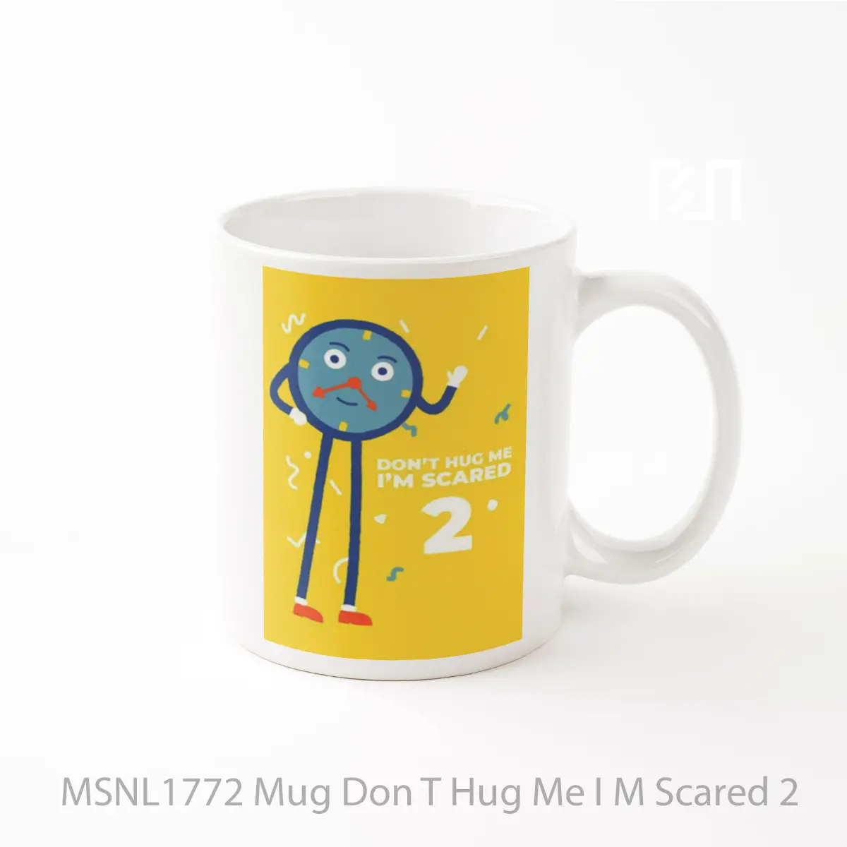 Mug Don T Hug Me I M Scared 2 Gelas Keramik Tema Film MSNL1772