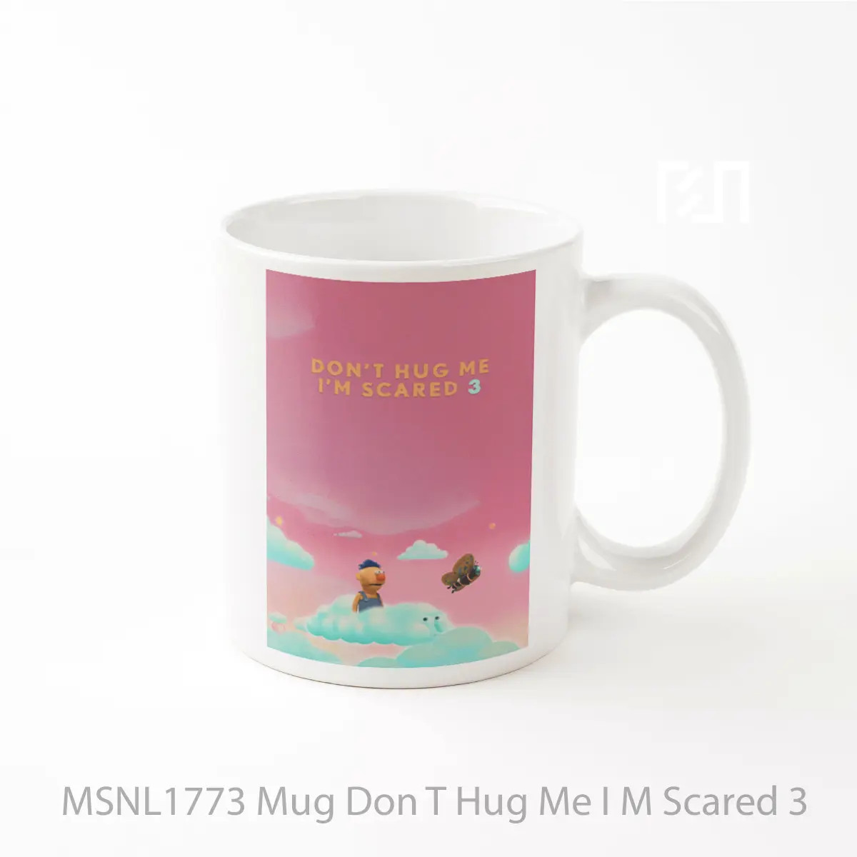 Mug Don T Hug Me I M Scared 3 Gelas Keramik Tema Film MSNL1773