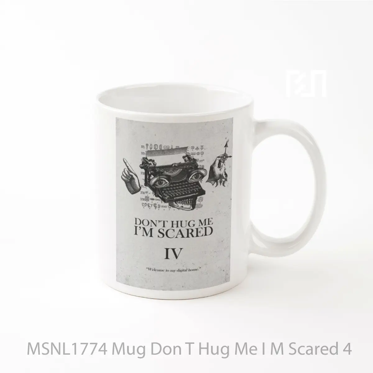 Mug Don T Hug Me I M Scared 4 Gelas Keramik Tema Film MSNL1774