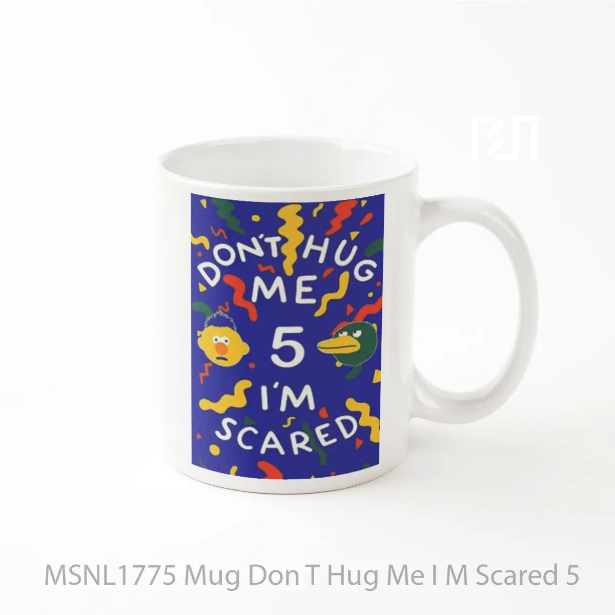 Mug Don T Hug Me I M Scared 5 Gelas Keramik Tema Film MSNL1775