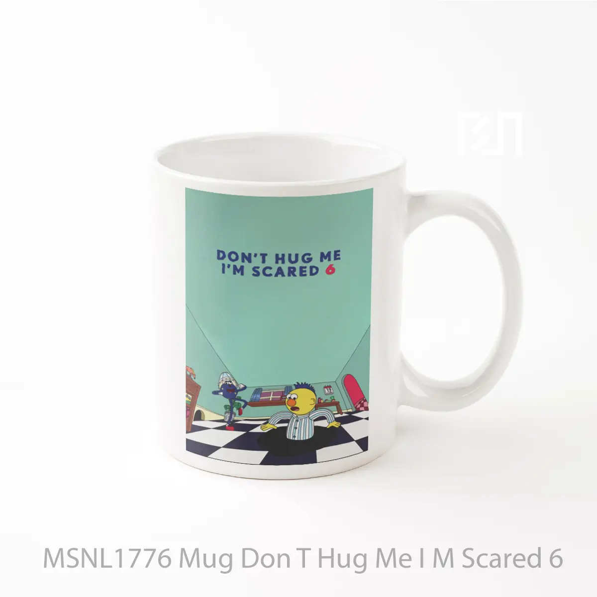Mug Don T Hug Me I M Scared 6 Gelas Keramik Tema Film MSNL1776