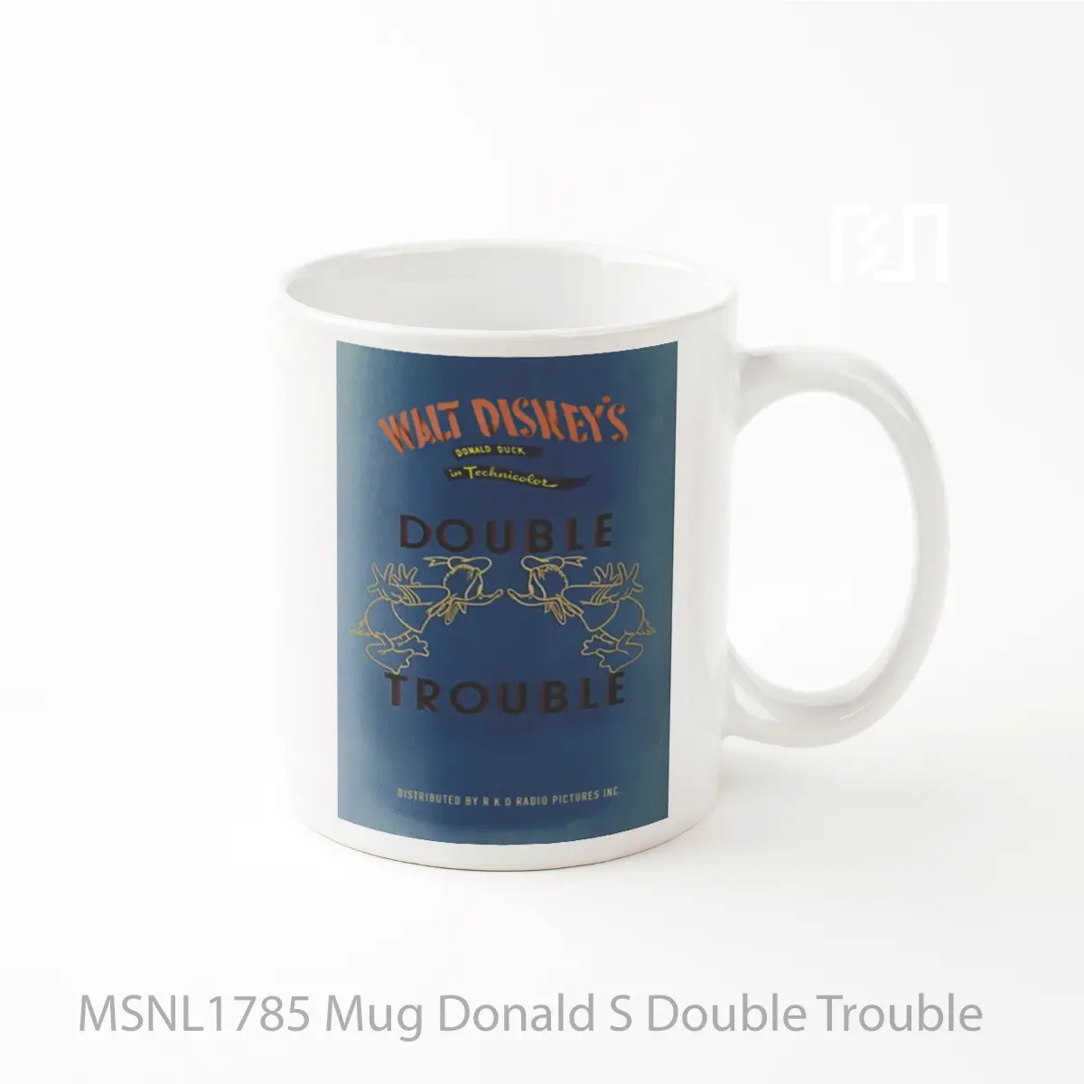 Mug Donald S Double Trouble Gelas Keramik Tema Film MSNL1785