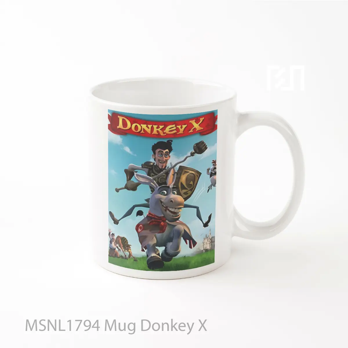 Mug Donkey X Gelas Keramik Tema Film MSNL1794