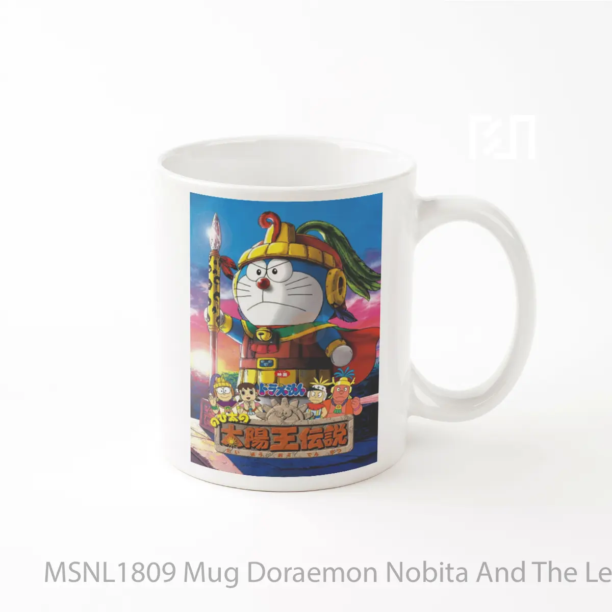 Mug Doraemon Nobita And The Legend Of The Sun King Gelas Keramik Tema Film MSNL1809