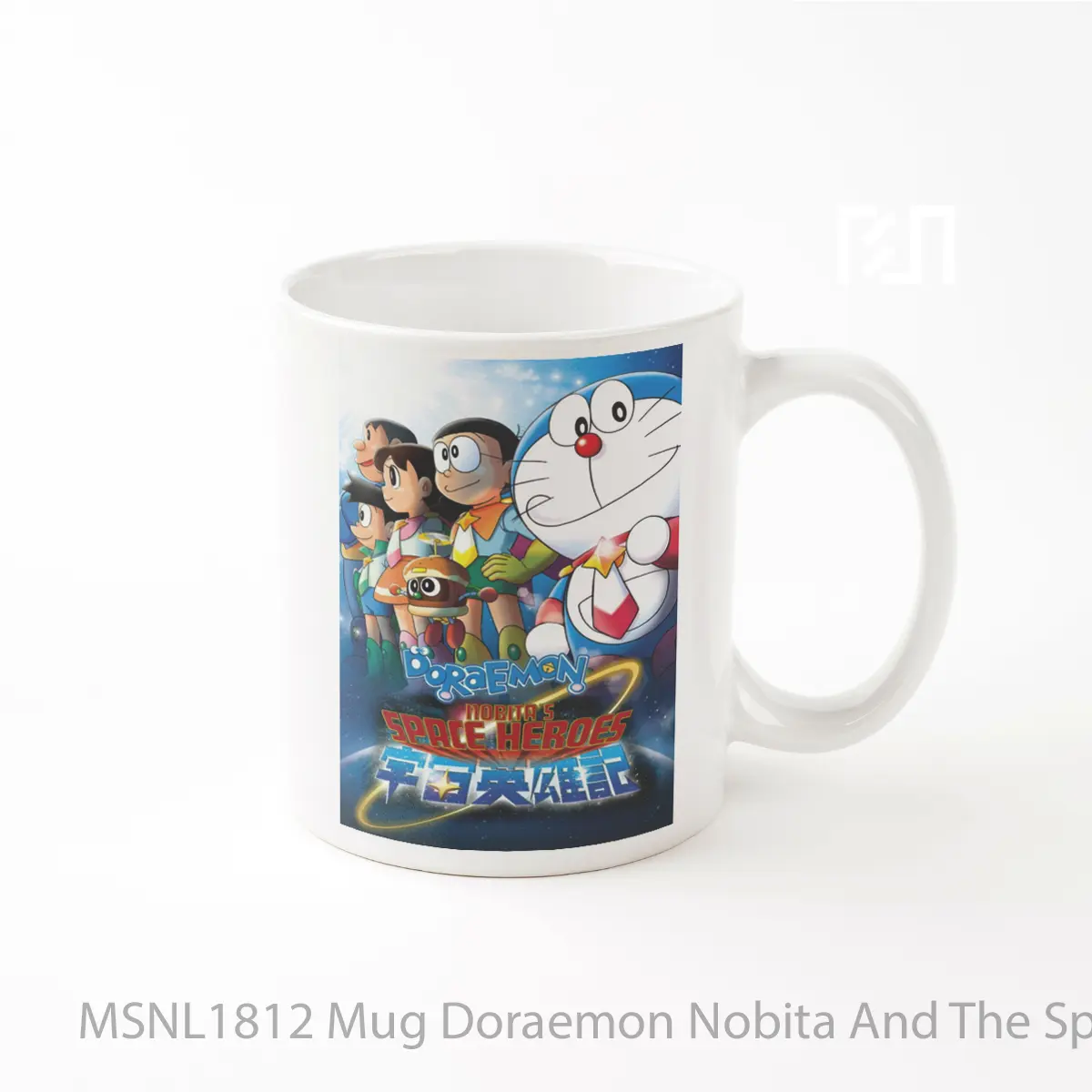 Mug Doraemon Nobita And The Space Heroes Gelas Keramik Tema Film MSNL1812