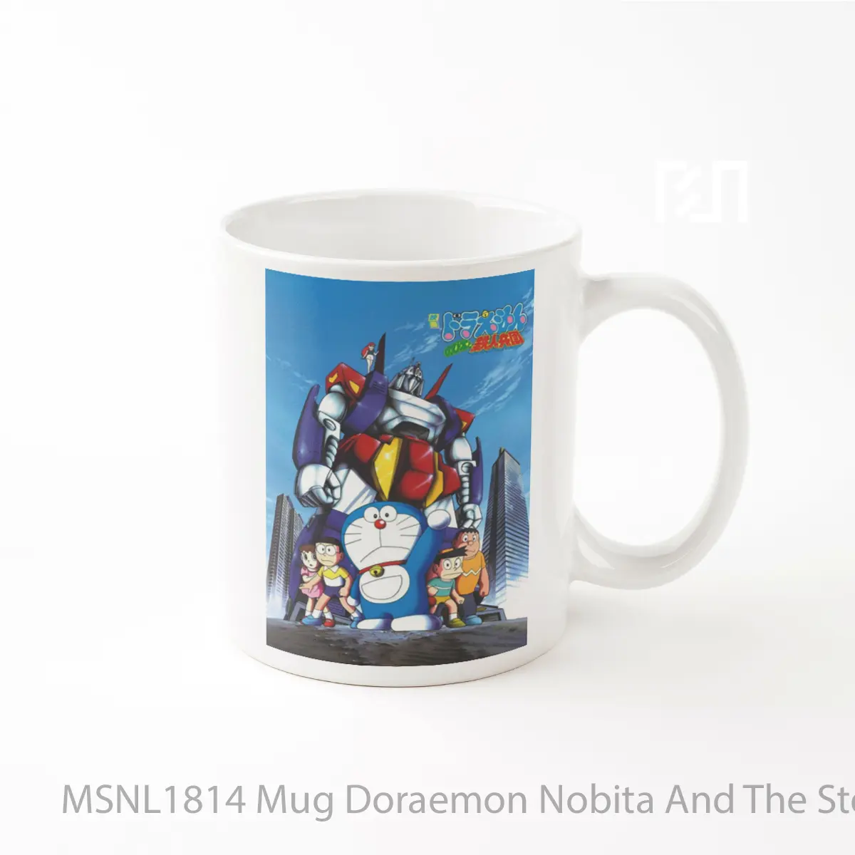 Mug Doraemon Nobita And The Steel Troops Gelas Keramik Tema Film MSNL1814